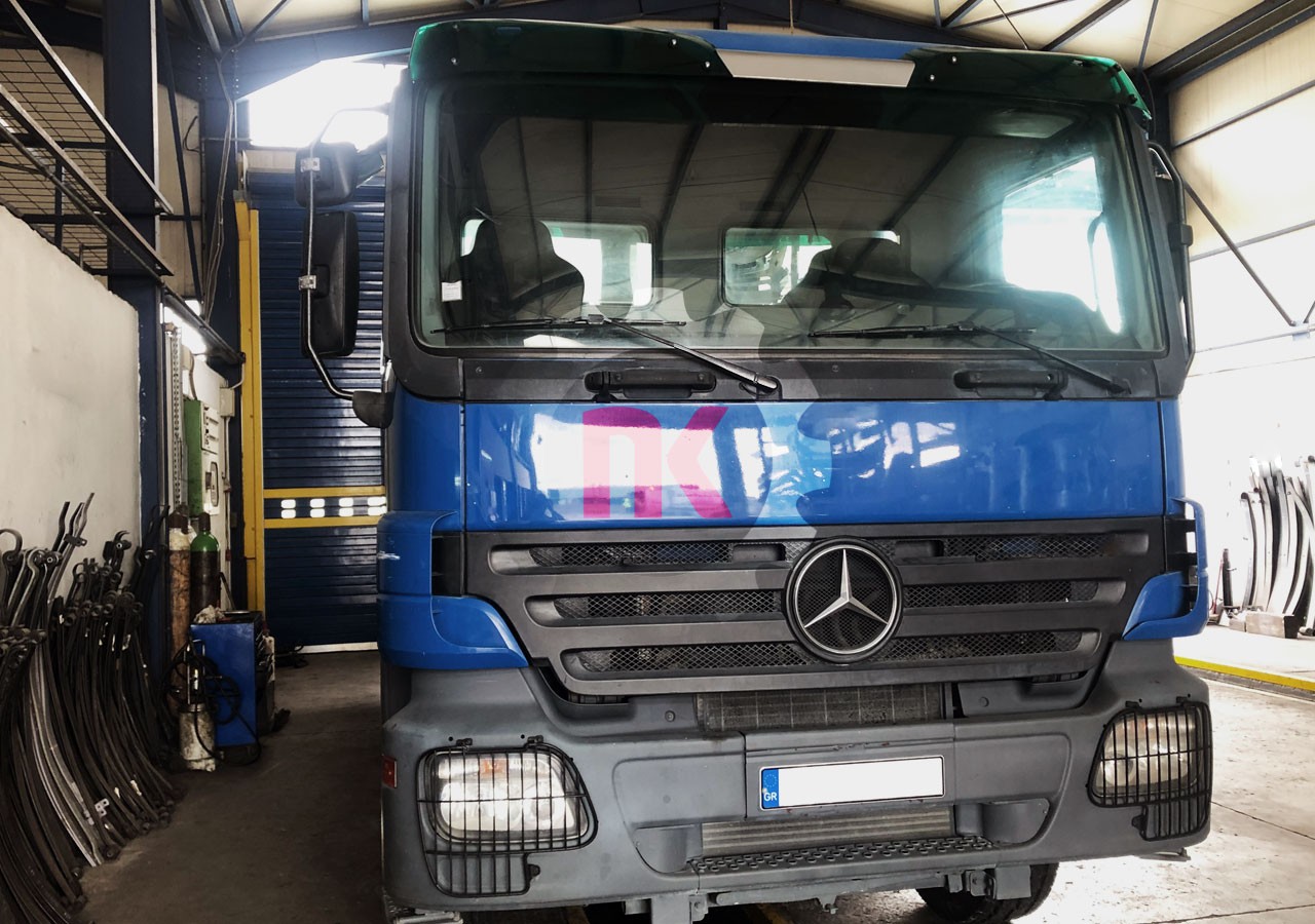 Μετατροπή γείσου Actros